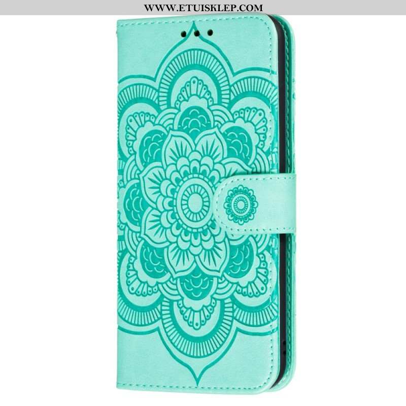 Etui Folio do Poco X4 Pro 5G Mandala Ze Smyczą